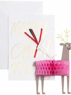 Rico Design Set Carte De Noël Pop Up - Rennes