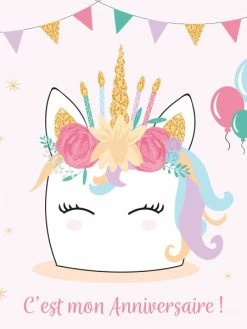 CLAIREFONTAINE Set Cartons D'invitation - Licorne - 8 Pièces -V-Zug shop set cartons dinvitation licorne 8 pieces p 5