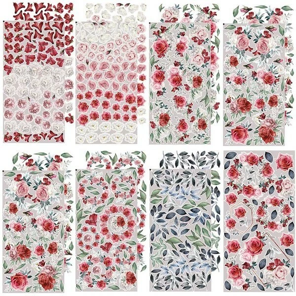 CRAFT O CLOCK Set De 12 Papiers Scrapbooking 15,5 X 30, 5 Cm Craft O Clock VINTAGE LOVE 4902 2 CRAFT O CLOCK Set De 12 Papiers Scrapbooking 15,5 X 30, 5 Cm Craft O Clock VINTAGE LOVE 4902 – Image 2