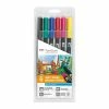 Tombow® Set De 6 Feutres Dual Brush Couleur Primaire Tombow