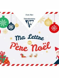 CLAIREFONTAINE Set De Correspondance - Noël - A4 - 6 Pcs