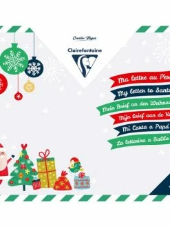 CLAIREFONTAINE Set De Correspondance - Noël - A5 - 6 Pcs