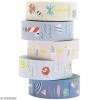 Rico Design Set De Masking Tape - Bord De Mer - 1,5 Cm X 10 M - 5 Pcs