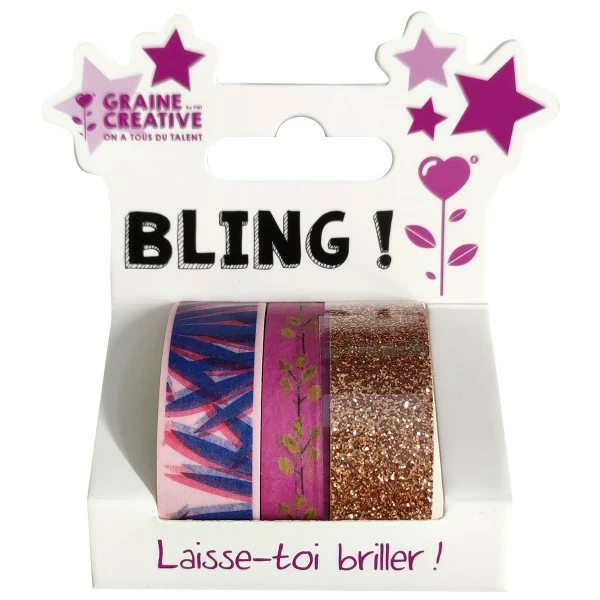 Graine Créative Set De Masking Tape - Feuillage - 1 Cm Et 2 Cm - 3 Pcs 1 Graine Créative Set De Masking Tape - Feuillage - 1 Cm Et 2 Cm - 3 Pcs