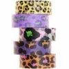 Set De Masking Tape Rico Design - Léopard Fluo - 1,5 Cm X 10 - 5 Pcs
