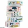 Rico Design Set De Masking Tape - Villes Du Monde - 1,5 Cm X 10 M - 5 Pcs