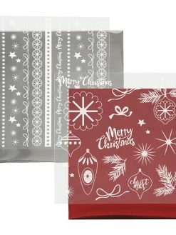 Creativ Company Set De Papier Transfert Métallisé - Déco De Noël - 15 X 15 Cm - 4 Pcs