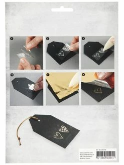 Creativ Company Set De Papier Transfert Métallisé - Déco De Noël - 15 X 15 Cm - 4 Pcs -V-Zug shop set de papier transfert metallise deco de noel 15 x 15 cm 4 pcs p 3