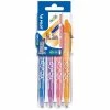 Pilot Set2Go Stylos Roller Frixion Ball - Couleurs Fantaisies - 4 Pcs