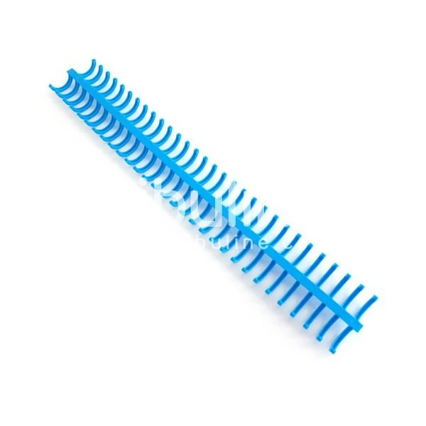 Zibuline Spirale Plastique Pour Reliure - Cyan 1 Zibuline Spirale Plastique Pour Reliure - Cyan