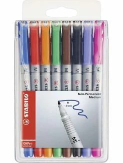 STABILO - Feutres Pour Films OHPen Universal - M - Etui De 8
