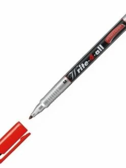 STABILO - Marqueur Permanent Write-4-all - M - Rouge