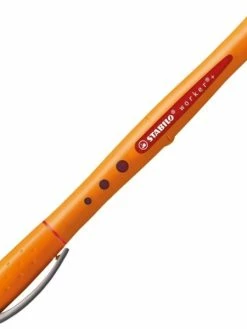 STABILO - Stylo Roller "Worker" - Fin - Rouge