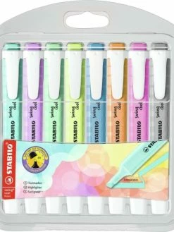 STABILO - Surligneur "Swing Cool Pastel" - Etui De 8