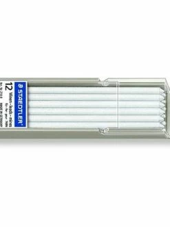 Staedtler 218-0 Lot De 12 Mines Pour Lumocolor Omnichrome Non-permanent (Blanc) (Import Allemagne)