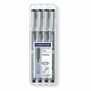 Staedtler 308 WP4 Etui Rigide De 4 Feutres Pigment Liner