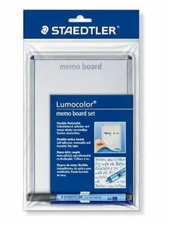Staedtler 641 MB Pense-bête Souple Lumocolor Effaçable à Sec Avec Feutre Effaçable Lumocol