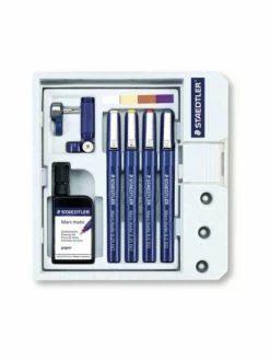 Staedtler 700 S4 M Kit De Stylos à Pointe Tubulaire Mars 0,25-0,7 Mm Import Allemagne