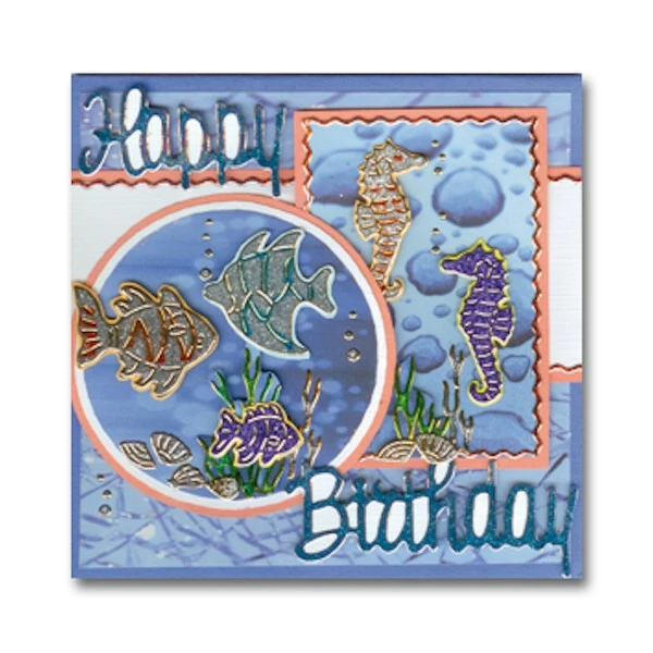 Starform Glitter Stickers N° 7028 Poissons Doré Auto-collants Peel Offs Carterie 4 Starform Glitter Stickers N° 7028 Poissons Doré Auto-collants Peel Offs Carterie – Image 4