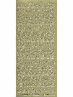 Starform Outline Stickers N° 108 Mariage Alliances Auto-collants Peel Offs Scrapbooking Carterie