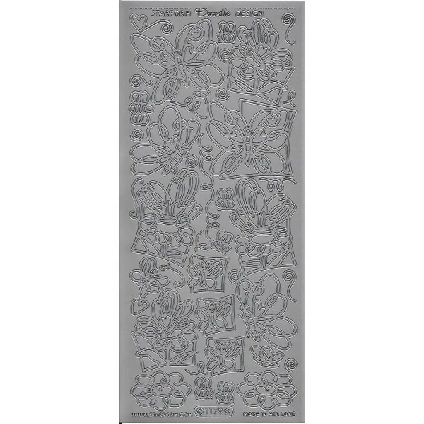 Starform Outline Stickers N° 1179 Doodle Papillons Auto-collants Peel Offs Scrapbooking Carterie 1 Starform Outline Stickers N° 1179 Doodle Papillons Auto-collants Peel Offs Scrapbooking Carterie