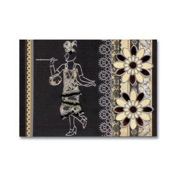 Starform Outline Stickers N° 1248 Charleston Auto-collants Peel Offs Scrapbooking Carterie 2 Starform Outline Stickers N° 1248 Charleston Auto-collants Peel Offs Scrapbooking Carterie – Image 2