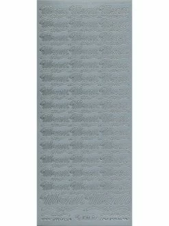 Starform Text Stickers 150 Menu Auto-collants Peel Offs Scrapbooking Carterie