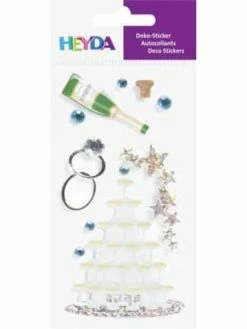 Heyda Sticker 3D "Champagne Party"