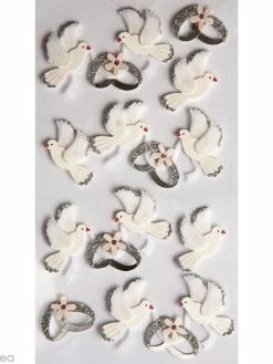 Artoz Sticker 3D - Colombes Et Alliances X 9