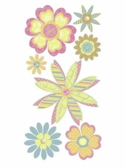 Heyda Sticker 3D "Fleurs Pointues"