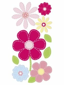 Heyda Sticker 3D "Fleurs Rondes"