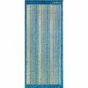 Geca Diffusion Sticker Bordure Lignes Fines Droites Bleu Pailleté