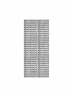 Geca Diffusion Sticker Papa Maman Argent