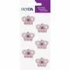 Heyda Sticker Textile "Couronne Rose"