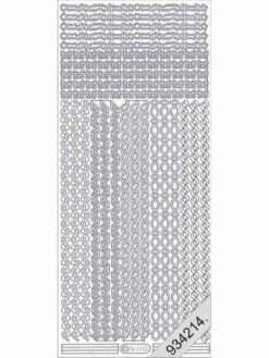 Le Suh Stickers - 0840 - Bordure - Argent