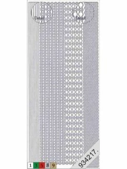 Le Suh Stickers - 0841 - Bordure - Blanc