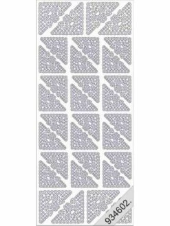 Le Suh Stickers - 0843 - Coin - Or