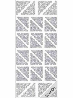 Le Suh Stickers - 0844 - Coin - Or