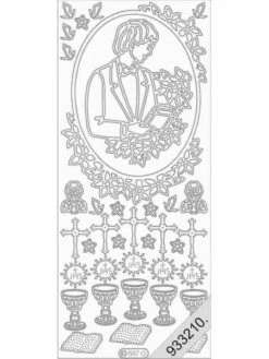 Le Suh Stickers - 0887 - Communion - Or