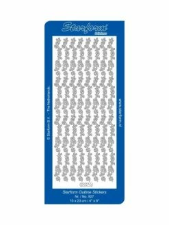 Le Suh Stickers - 0927 - Bordure - Argent