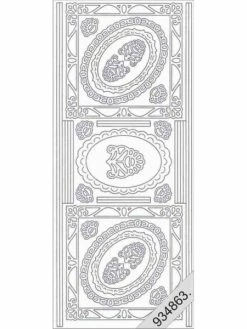 Le Suh Stickers - 0934 - Noël - Or