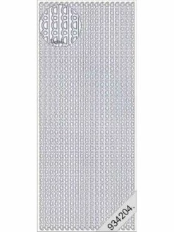 Le Suh Stickers - 0942 - Bordure - Argent