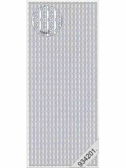 Le Suh Stickers - 0943 - Bordure - Argent