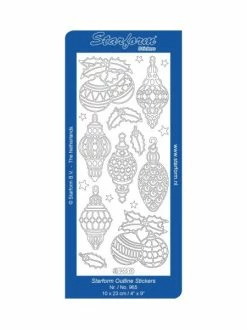 Le Suh Stickers - 0965 - Boules Noel - Or