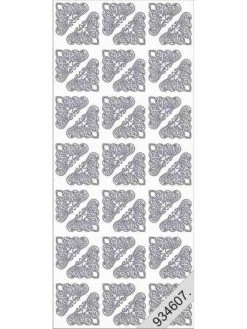 Le Suh Stickers - 1017 - Coin - Or