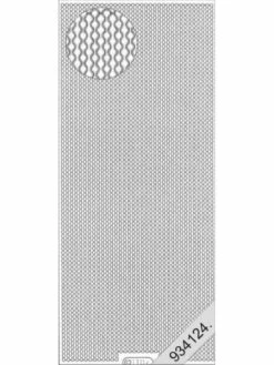 Le Suh Stickers - 1104 - Bordure - Argent