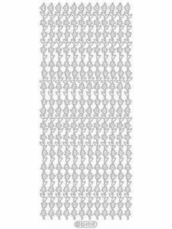 Le Suh Stickers - 1240 - Bordure - Argent