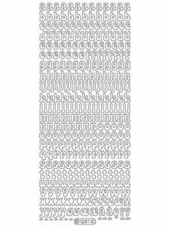 Le Suh Stickers - 1281 - Lettres - Or