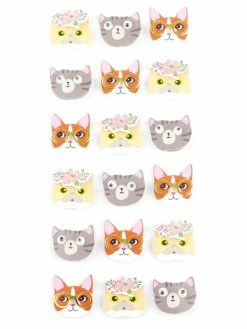 Graine Créative Stickers 3D - Chat - 18 Pcs