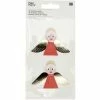 Rico Design Stickers 3D - I Love Christmas - Anges - 2 Pcs